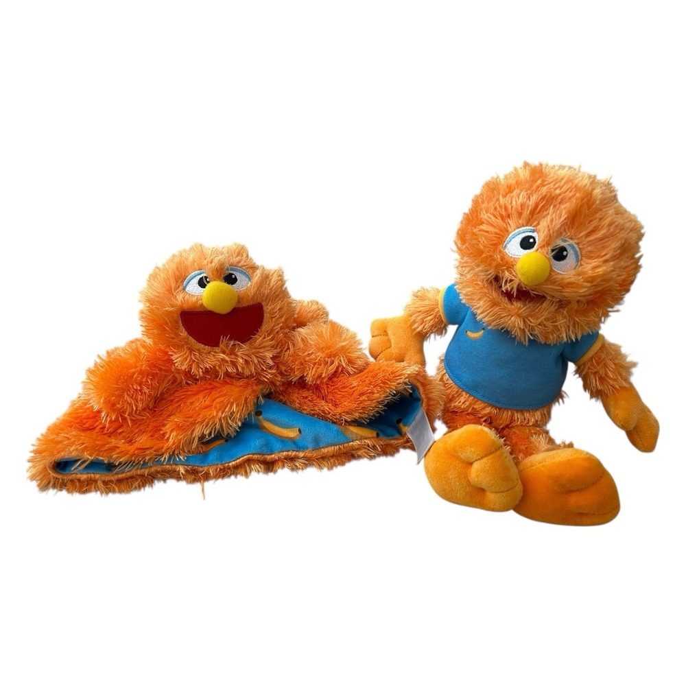 Ms Rachel Herbie plush cuddle comfort friend  & Huggable Lovey Security Blanket